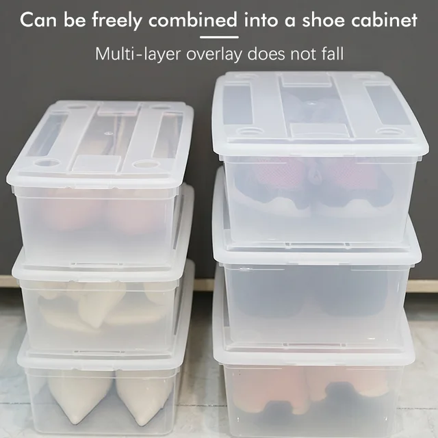 Transparent Shoe Box
