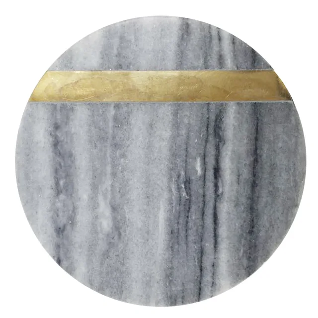 Natural marble coaster cupmats tea pad