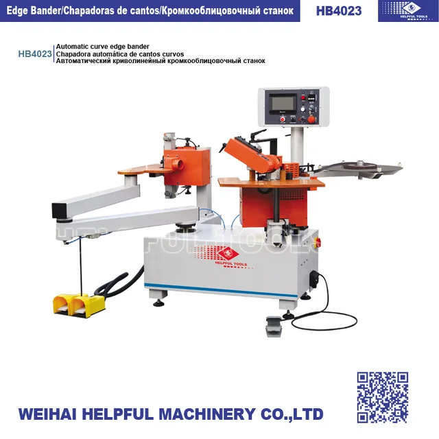 Woodworking machine Automatic curve edge bander HB4023