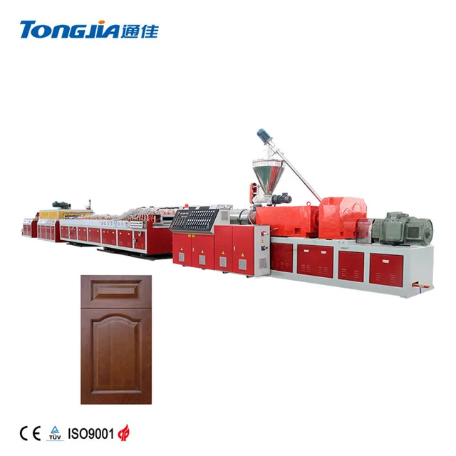 WPC wood plastic door machine