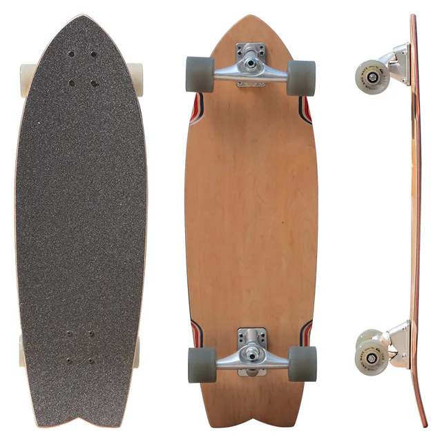 7 Plies Canadian Maple Surfskate (Aq0568)