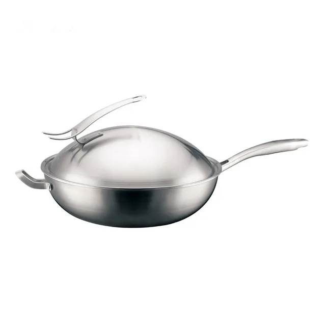 3-layer frying wok REDEHENG