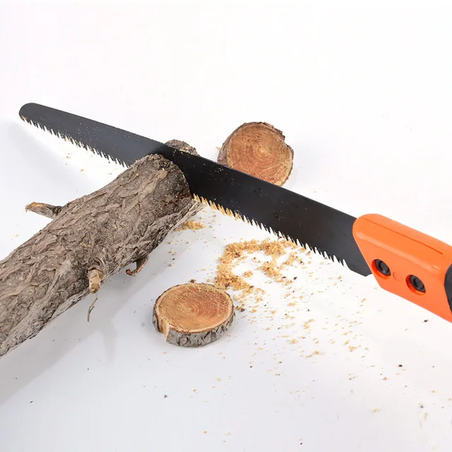 Three-sided edge design Garden saws