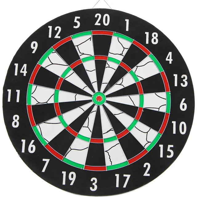 18*1" Flocked paper dartboard