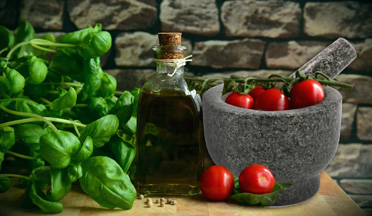 Mortar and pestle granite black stone garlic grinder