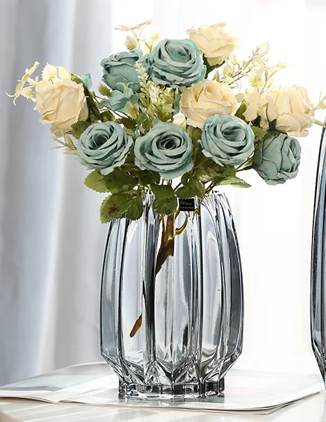 Large glass vase