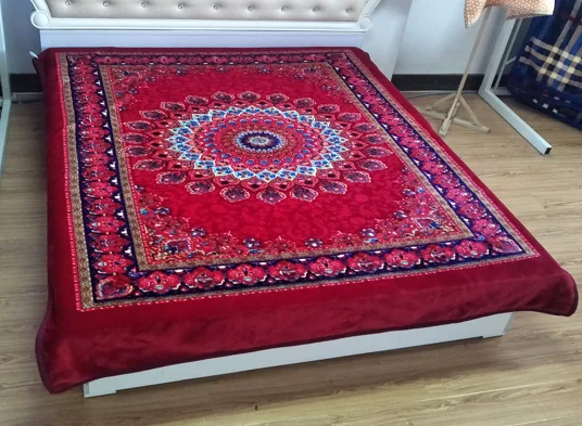100% polyester blanket