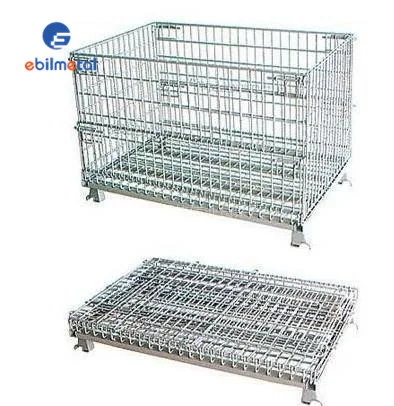 Fold Wire Mesh Container
