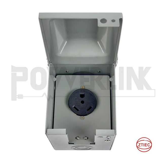 30A RV outlet panel