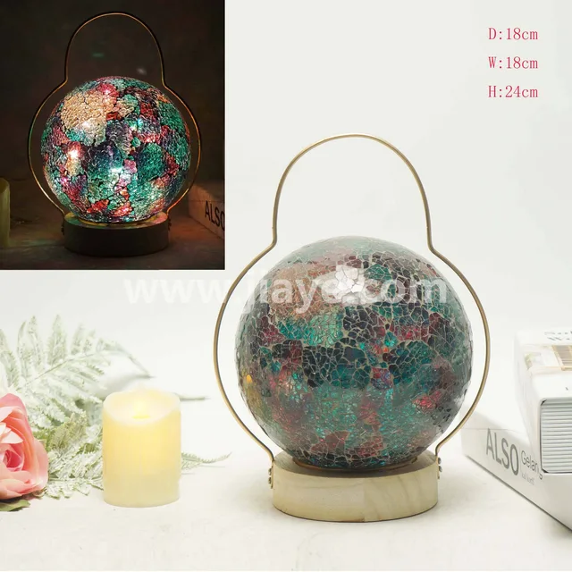 Mosaic Glass with LED Lighting