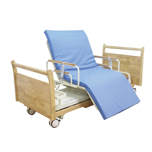 Rotating medical care bed