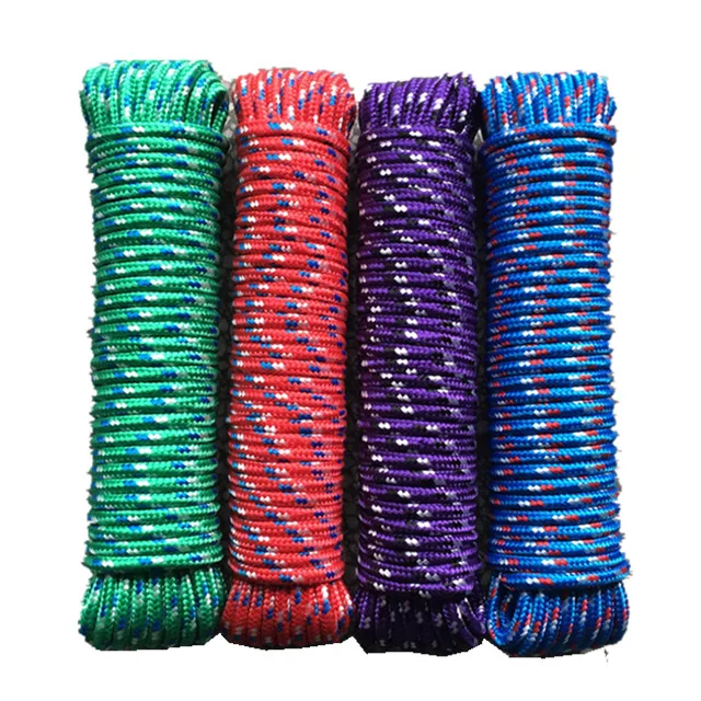 Polyblend diamond braided rope