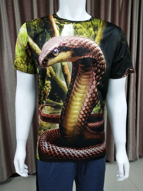 3d Animal Print T-Shirts