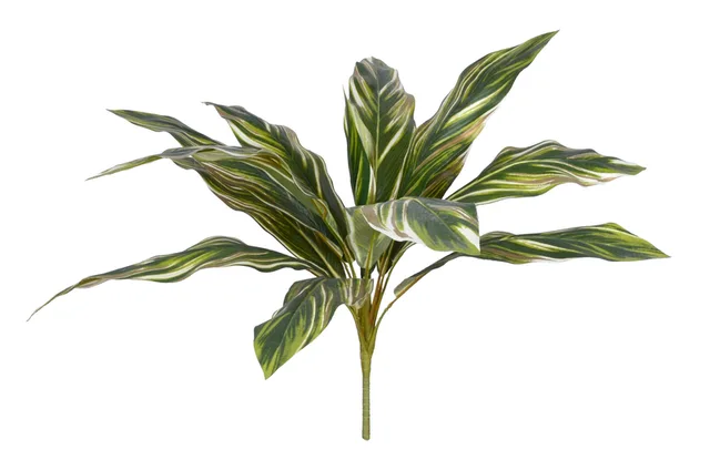 G700F-12 fabric green leaves bush x12