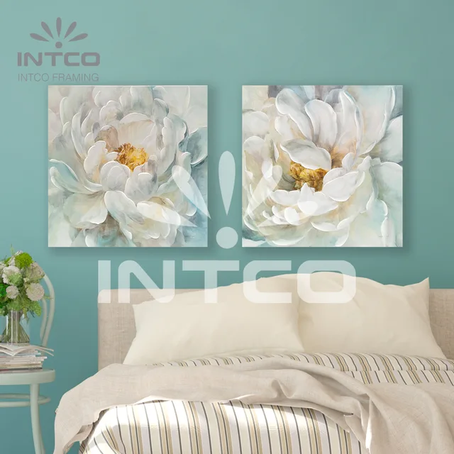 Canvas-Single Hand Painted Peony