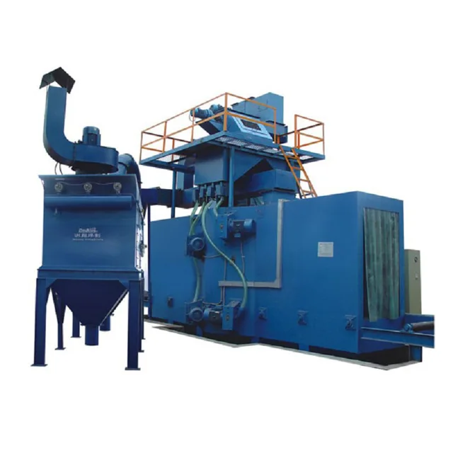 H-beam shot blasting and cleaning machine