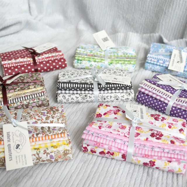 Pre-cut cotton print fabric