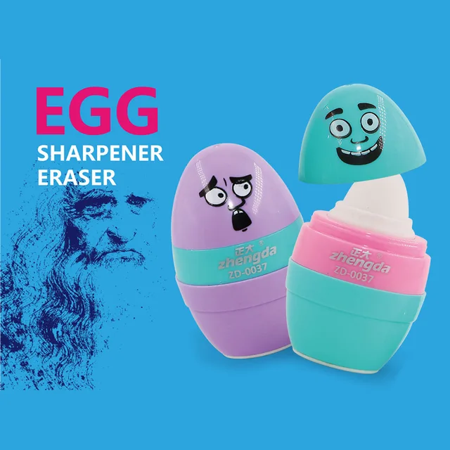 ZD-0037 egg sharpener & eraser