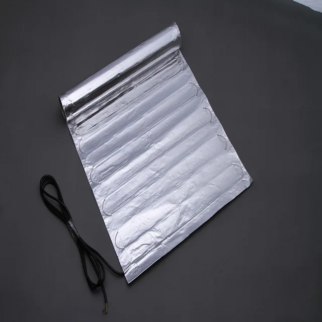 Aluminum foil heating mat