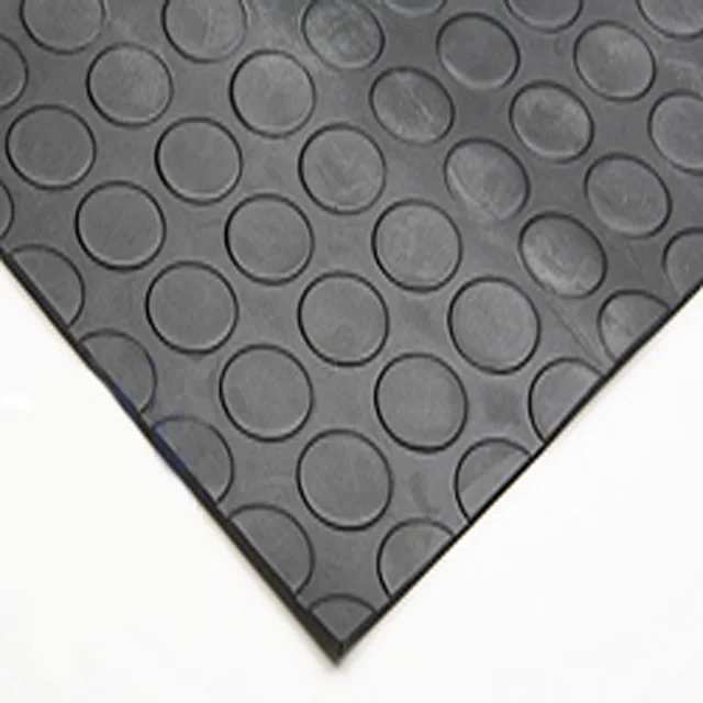 Round Button Rubber Sheet