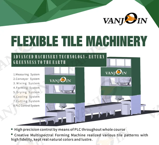 Vanjoin Flexible Tile Machinery