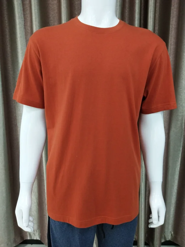 100% cotton solid color basic type T shirt