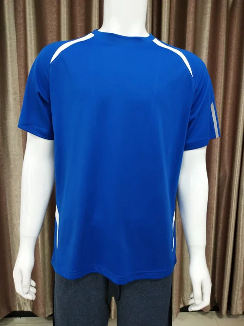 Sports running custom all over print sublimation t-shirt polyester