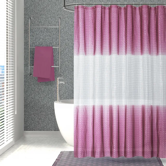 Ombre 3d Shower Curtain
