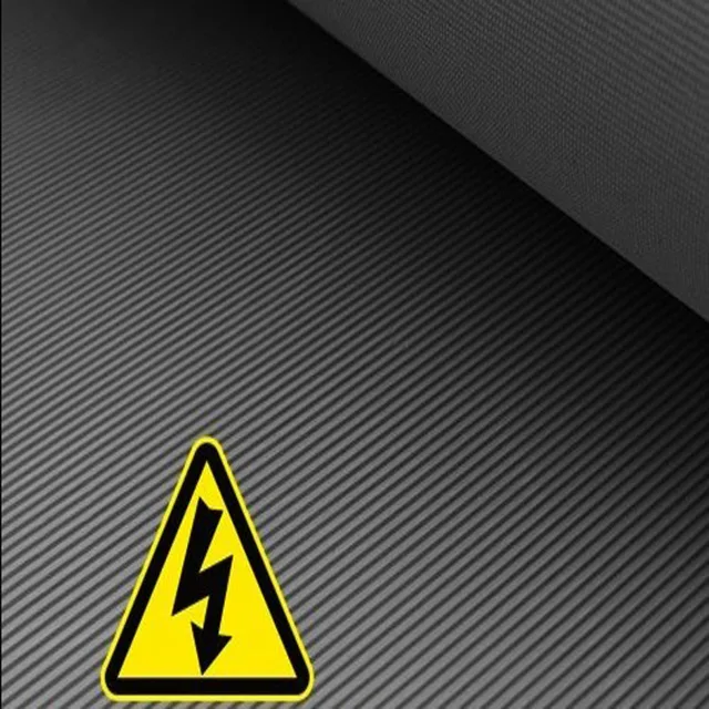Fine Ribbed Insulation Rubber Sheet