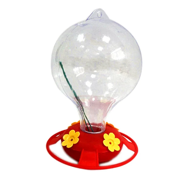 Feeding Water Food Plastic Garden Hummingbird Hanging Bird Feeder