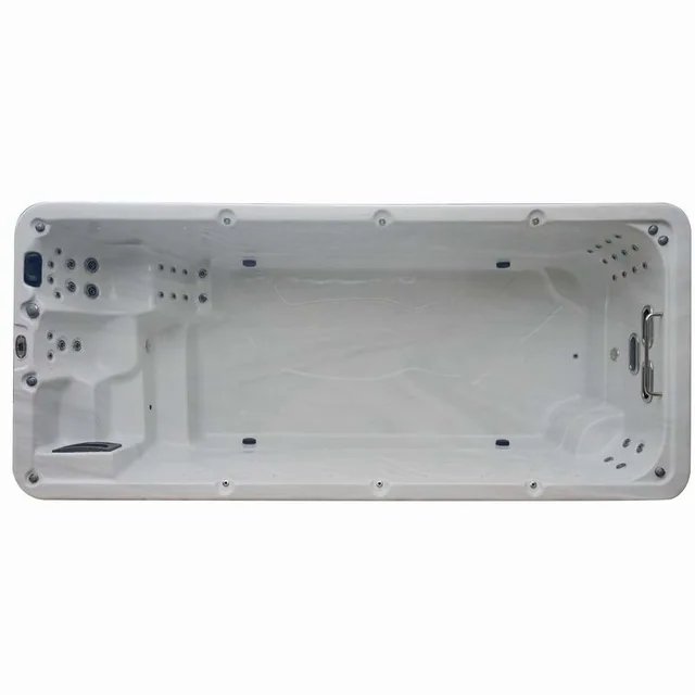 Outdoor massage bathtub