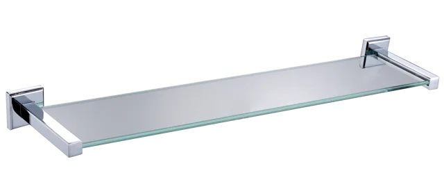Single glass shelf