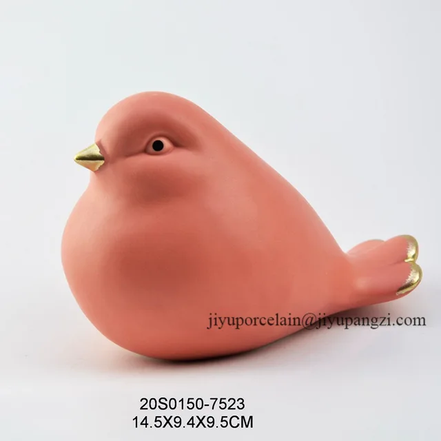 Porelain bird spring decors