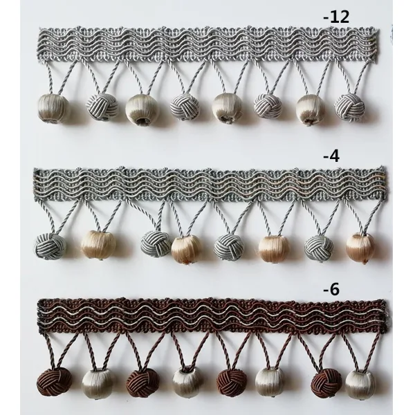 Beaded Fringe, Tieback