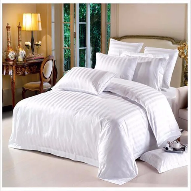 100%cotton bleached white bedding fabric
