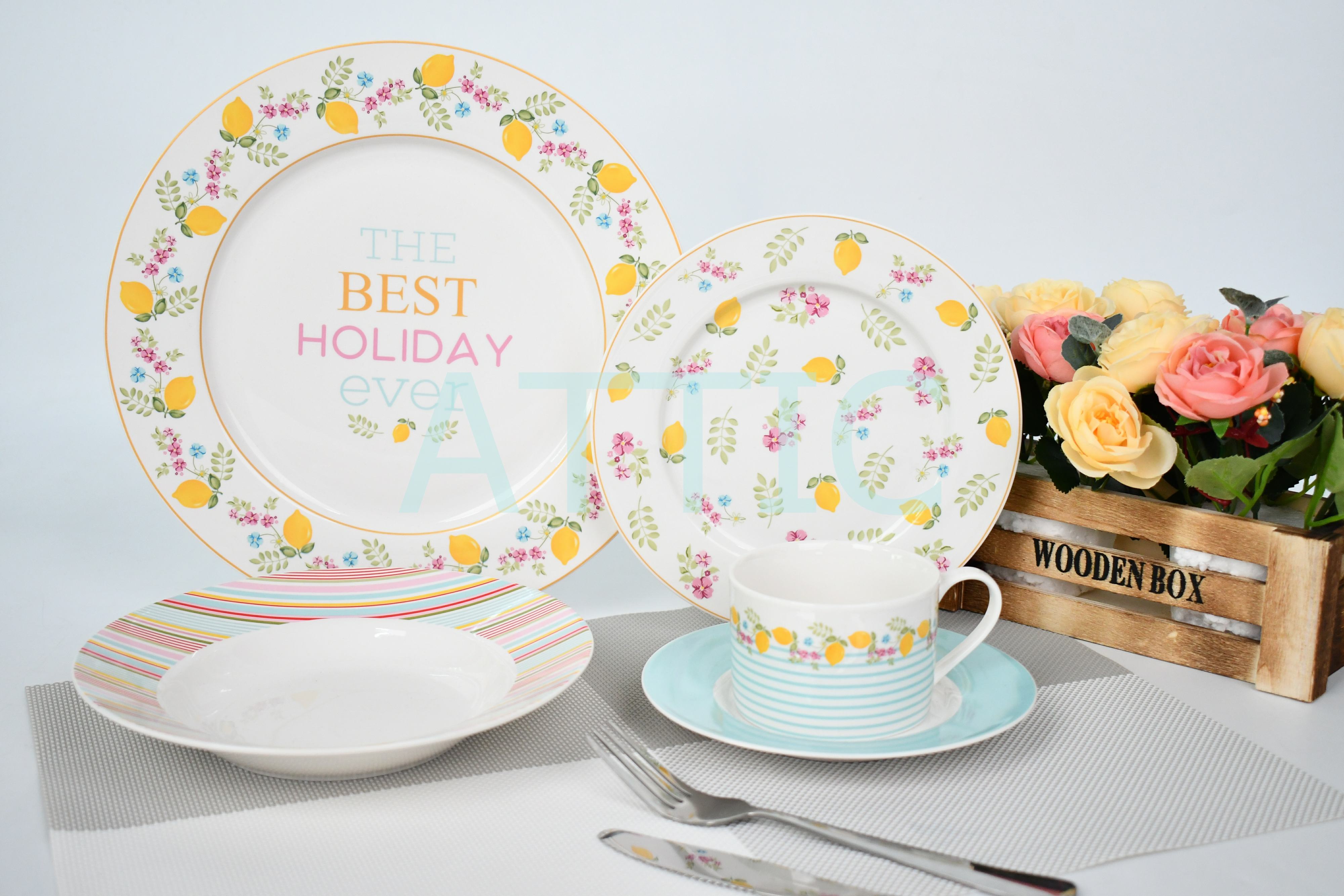 20pcs porcelain dinner set