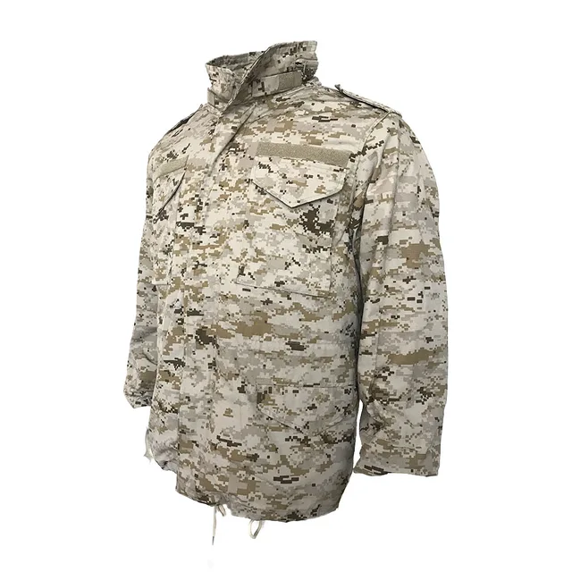 Digital camouflage military M65 Jacket