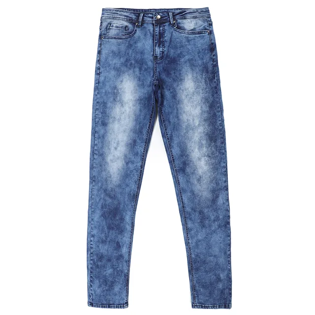 Denim Jeans Men Classic Casual Style Pants Boyfriend None Decoration and Closured TrousersG2085--Z