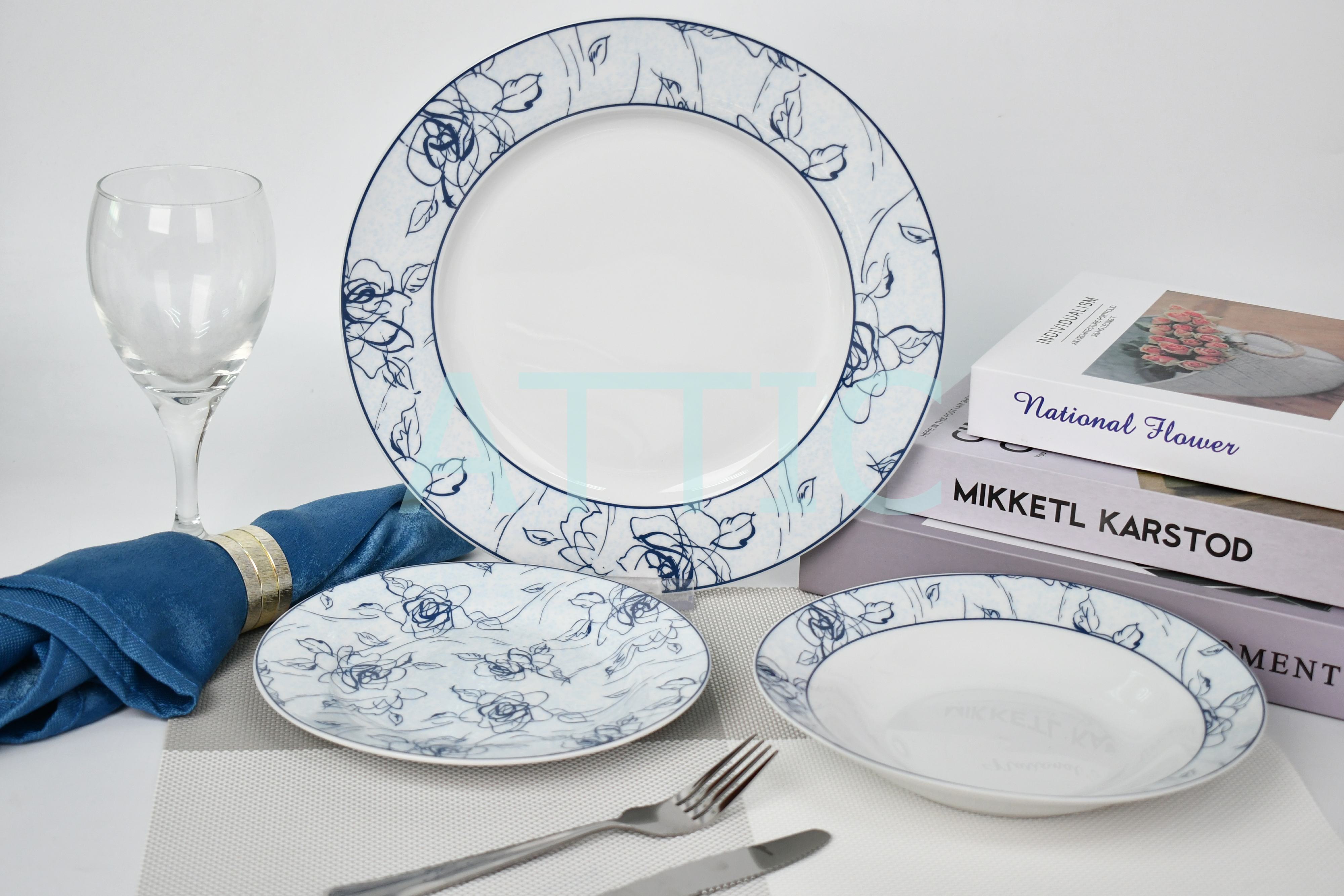 European market dinnerware set