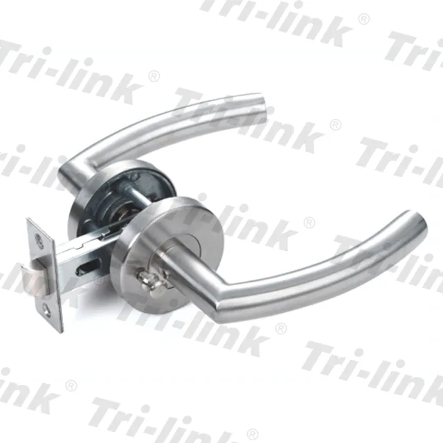Tubular privacy lever set