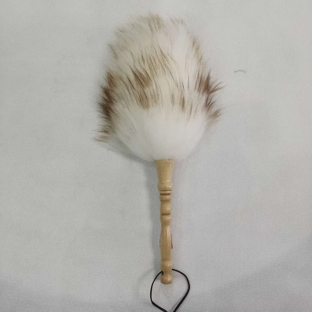 Mini wool duster for 18 cm wooden handle