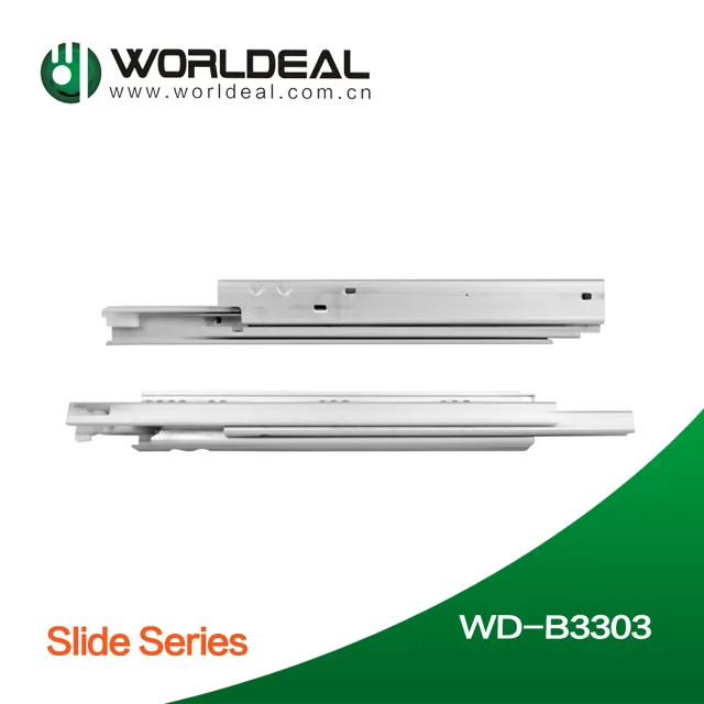 Single extension concealed slides