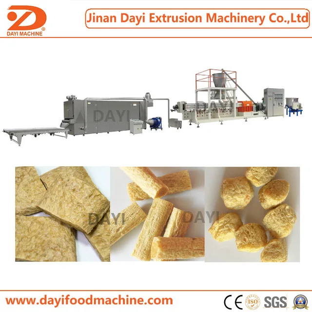Textured/Fiber Soya Protein/Vegetarian Soya Meat Processing Line