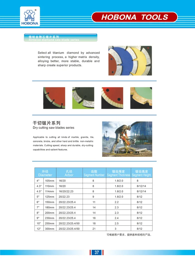 Segmented Diamond Blade