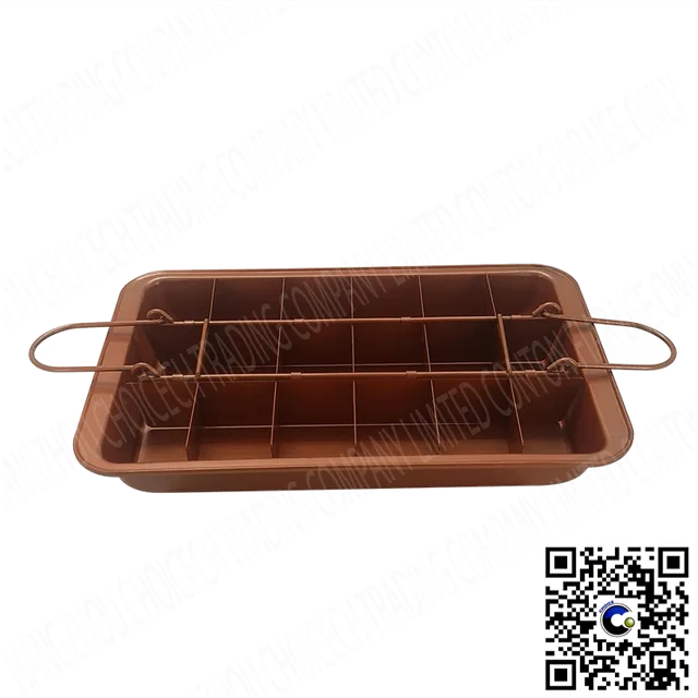 Bronze Collection Brownie Pan