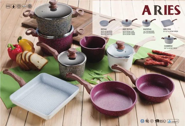 ARIES serise die casting cookware