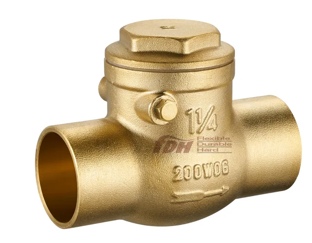 Swing Check Valve Solder Ends