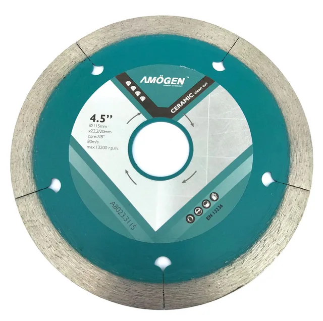 Ultra-thin diamond hot press tile cutter