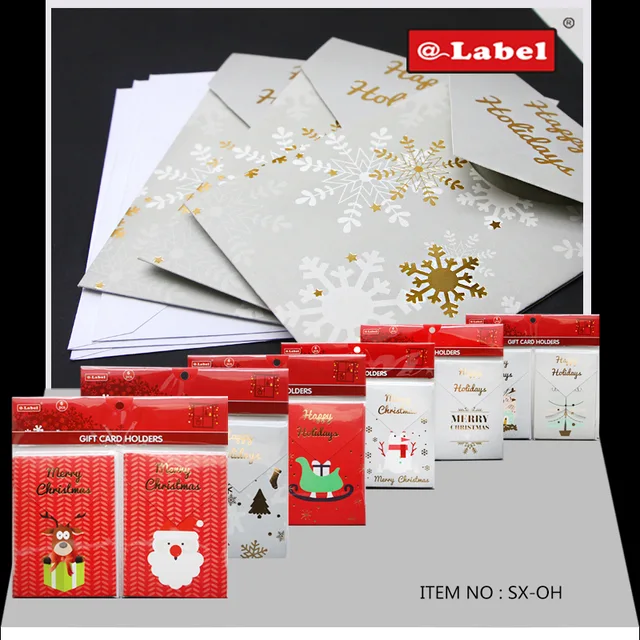 6PK Gift Card Holders