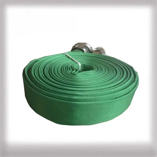 Green Single Jacket Fire Hose